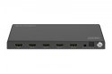 Rozdzielacz/Splitter HDMI 1x4, 8K/60Hz (4:4:4) z HDR, 48 Gbps, HDCP 2.3. Toslink / Stereo, EDID Rozdzielacz/Splitter HDMI 1x4, 8K/60Hz (4:4:4) z HDR, 48 Gbps, HDCP 2.3. Toslink / Stereo, EDID