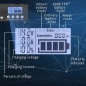 Inteligentna mikroprocesorowa ładowarka 12V | 12.6V | 24V |Prostownik z funkcją naprawy do akumulatora AGM GEL LiFePO4 | LCD Inteligentna mikroprocesorowa ładowarka 12V | 12.6V | 24V |Prostownik z funkcją naprawy do akumulatora AGM GEL LiFePO4 | LCD
