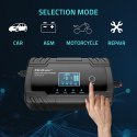 Inteligentna mikroprocesorowa ładowarka 12V 8A | 24V 4A |Prostownik z funkcją naprawy do akumulatora AGM GEL | LCD Inteligentna mikroprocesorowa ładowarka 12V 8A | 24V 4A |Prostownik z funkcją naprawy do akumulatora AGM GEL | LCD