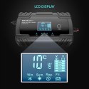 Inteligentna mikroprocesorowa ładowarka 12V 8A | 24V 4A |Prostownik z funkcją naprawy do akumulatora AGM GEL | LCD Inteligentna mikroprocesorowa ładowarka 12V 8A | 24V 4A |Prostownik z funkcją naprawy do akumulatora AGM GEL | LCD