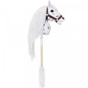 Koń na kiju Hobby Horse HOPPIHORSE A3 Leopard - biały, maść tarantowata Koń na kiju Hobby Horse HOPPIHORSE A3 Leopard - biały, maść tarantowata