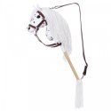 Koń na kiju Hobby Horse HOPPIHORSE A4 Leopard - biały, maść tarantowata Koń na kiju Hobby Horse HOPPIHORSE A4 Leopard - biały, maść tarantowata