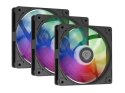 Zestaw 3 wentylatorów Genesis OXAL 120 ARGB czarny Zestaw 3 wentylatorów Genesis OXAL 120 ARGB czarny