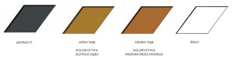 Brama garażowa segmentowa Jarmex z napędem DEA (Wymiar: 2150x2500mm)