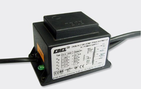 Laskomex TR/B 2303 Zasilacz z bezpiecznikiem termicznym (25VA, 12/14 V) ZS-K-25/03 Laskomex TR/B 2303 Zasilacz z bezpiecznikiem termicznym (25VA, 12/14 V) ZS-K-25/03