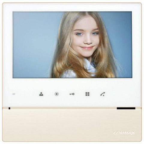 Monitor CDV-70H WHITE COMMAX 7" z serii "Fine View" z doświetleniem LED, 230V AC Monitor CDV-70H WHITE COMMAX 7" z serii "Fine View" z doświetleniem LED, 230V AC
