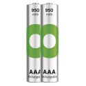 Akumulatorki R03/AAA Ni-MH 950mAh blister 2szt. GP RECYKO Akumulatorki R03/AAA Ni-MH 950mAh blister 2szt. GP RECYKO