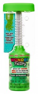 Masa plastyczna Wonder Factory Never Dry Dough, zielony Masa plastyczna Wonder Factory Never Dry Dough, zielony