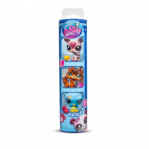 Zestaw figurek Littlest Pet Shop G7 S3 Pet Trios Tuba 3-pak Zestaw figurek Littlest Pet Shop G7 S3 Pet Trios Tuba 3-pak