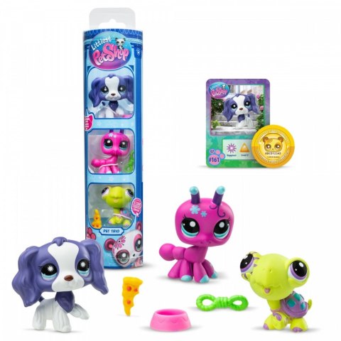 Zestaw figurek Littlest Pet Shop G7 S3 Pet Trios Tuba 3-pak Zestaw figurek Littlest Pet Shop G7 S3 Pet Trios Tuba 3-pak