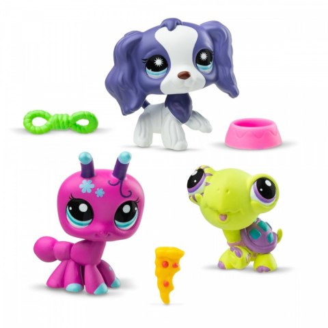 Zestaw figurek Littlest Pet Shop G7 S3 Pet Trios Tuba 3-pak Zestaw figurek Littlest Pet Shop G7 S3 Pet Trios Tuba 3-pak
