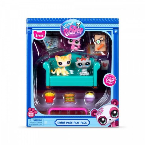 Zestaw figurek Littlest Pet Shop G7 S3 Podwieczorek Zestaw figurek Littlest Pet Shop G7 S3 Podwieczorek