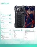 Smartfon WP33 Pro 5G 8/ 256GB szary Smartfon WP33 Pro 5G 8/ 256GB szary