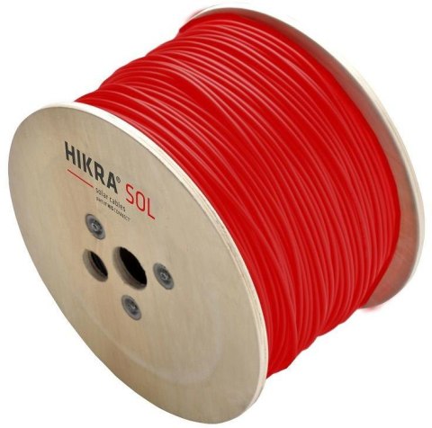 Przewód kabel solarny 4mm2 HIS, HIKRA (H1Z2Z2-K) CZERWONY 1m Przewód kabel solarny 4mm2 HIS, HIKRA (H1Z2Z2-K) CZERWONY 1m