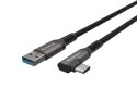 Kabel USB-C M ->USB-A M 3.2GEN1 3M 5GBS PD15W VR Kabel USB-C M ->USB-A M 3.2GEN1 3M 5GBS PD15W VR