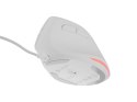Mysz wertykalna CRAKE 2 PRO 128000DPI optyczna biała Mysz wertykalna CRAKE 2 PRO 128000DPI optyczna biała
