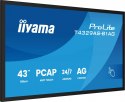 Monitor 43 cale T4329AS-B1AG VA,4K,HDMIx2,USB-C,RJ45,2x10W,WiFi, Android 14, Signal FailOver, Whiteboard, iiSignage (CMS), i Monitor 43 cale T4329AS-B1AG VA,4K,HDMIx2,USB-C,RJ45,2x10W,WiFi, Android 14, Signal FailOver, Whiteboard, iiSignage (CMS), i