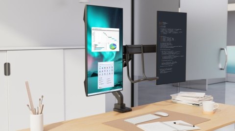 Ramię do monitora podwójne SmartFit Ramię do monitora podwójne SmartFit