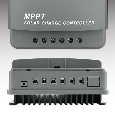 Solarny regulator ładowania MPPT z czujnikiem temperatury 30A | 12V/24V | LCD | 2xUSB | Bluetooth | APP | GEL | LiFePO4 Solarny regulator ładowania MPPT z czujnikiem temperatury 30A | 12V/24V | LCD | 2xUSB | Bluetooth | APP | GEL | LiFePO4