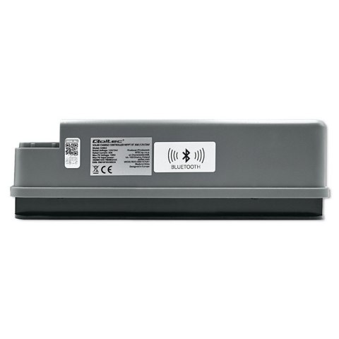 Solarny regulator ładowania MPPT z czujnikiem temperatury 30A | 12V/24V | LCD | 2xUSB | Bluetooth | APP | GEL | LiFePO4 Solarny regulator ładowania MPPT z czujnikiem temperatury 30A | 12V/24V | LCD | 2xUSB | Bluetooth | APP | GEL | LiFePO4