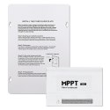 Solarny regulator ładowania MPPT z czujnikiem temperatury 30A | 12V/24V | LCD | 2xUSB | Bluetooth | APP | GEL | LiFePO4