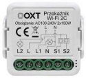 Moduł OXT mini przekaźnik 2 obwody WiFi TUYA Moduł OXT mini przekaźnik 2 obwody WiFi TUYA