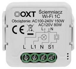 Moduł OXT mini ściemniacz 1 obwód WiFi TUYA Moduł OXT mini ściemniacz 1 obwód WiFi TUYA