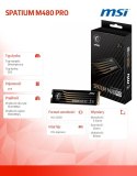 Dysk SSD SPATIUM M480 PRO 2TB M.2 PCIe4 7400/7000MB/s Dysk SSD SPATIUM M480 PRO 2TB M.2 PCIe4 7400/7000MB/s