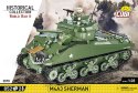 Klocki Historical Collection WWII M4A3 838 elementów Klocki Historical Collection WWII M4A3 838 elementów