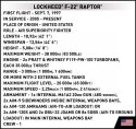 Klocki Armed Forces Lockheed F-22 Raptor Klocki Armed Forces Lockheed F-22 Raptor