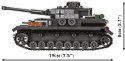 Klocki Panzerkampfwagen IV Ausf. G 643 klocków Klocki Panzerkampfwagen IV Ausf. G 643 klocków