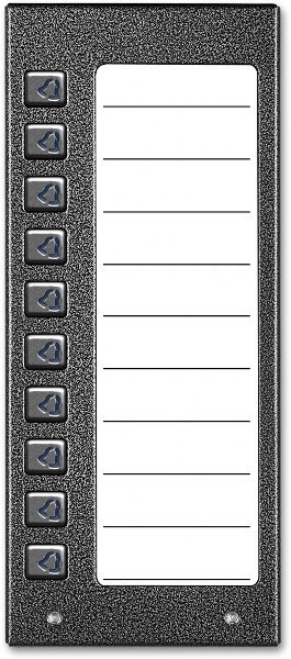 ACO CDN-10NP ST Podświetlany panel listy lokatorów z 10 przyciskami ACO CDN-10NP ST Podświetlany panel listy lokatorów z 10 przyciskami