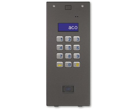 ACO CDNP7ACCS ST CENTRALA DOMOFONOWA grzałka LCD. RFID SLAVE ACO CDNP7ACCS ST CENTRALA DOMOFONOWA grzałka LCD. RFID SLAVE