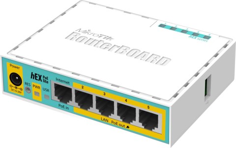 MIKROTIK ROUTERBOARD hEX PoE lite (RB750UPr2) MIKROTIK ROUTERBOARD hEX PoE lite (RB750UPr2)