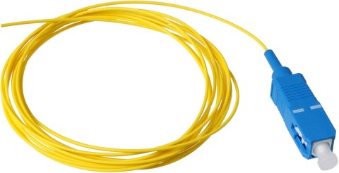 PIGTAIL SM 9/125, SC/UPC pokrycie 0,9mm, dł.3m PIGTAIL SM 9/125, SC/UPC pokrycie 0,9mm, dł.3m