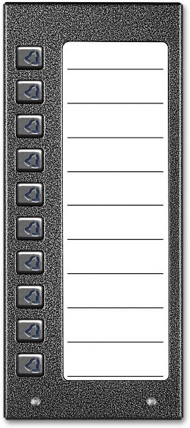 ACO CDN-10NP GR Podświetlany panel listy lokatorów z 10 przyciskami ACO CDN-10NP GR Podświetlany panel listy lokatorów z 10 przyciskami