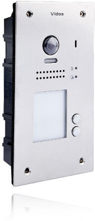 Dwurodzinna stacja bramowa VIDOS DUO S1202A Dwurodzinna stacja bramowa VIDOS DUO S1202A