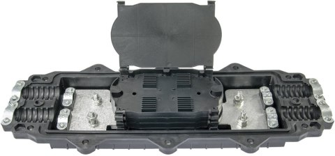 MUFA ŚWIATŁOWODOWA POZIOMA 2 WEJ. / 2 WYJ. 48F (4x12) MUFA ŚWIATŁOWODOWA POZIOMA 2 WEJ. / 2 WYJ. 48F (4x12)