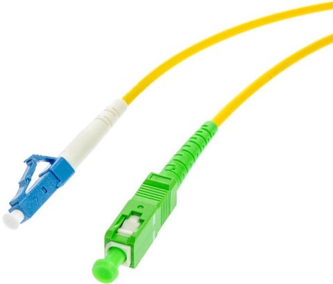 PATCHCORD ŚWIATŁOWODOWY SM SC/APC-LC/UPC SIMPLEX 3.0MM 0,5m PATCHCORD ŚWIATŁOWODOWY SM SC/APC-LC/UPC SIMPLEX 3.0MM 0,5m
