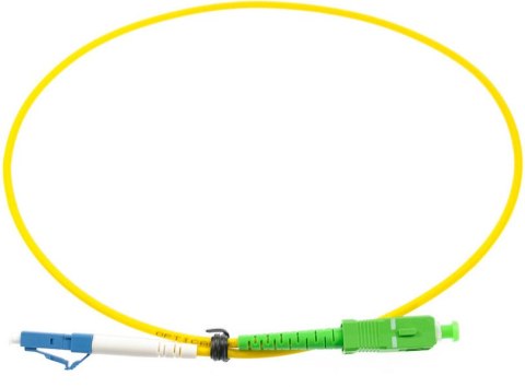 PATCHCORD ŚWIATŁOWODOWY SM SC/APC-LC/UPC SIMPLEX 3.0MM 0,5m PATCHCORD ŚWIATŁOWODOWY SM SC/APC-LC/UPC SIMPLEX 3.0MM 0,5m