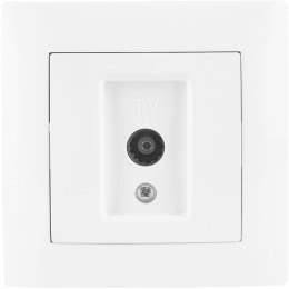 Gniazdo TV VCX LC 43 Biały