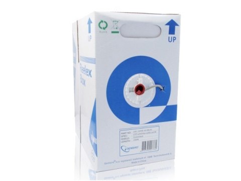 Kabel FTP-ekranowany KAT 5e drut AWG24 305m szary Kabel FTP-ekranowany KAT 5e drut AWG24 305m szary