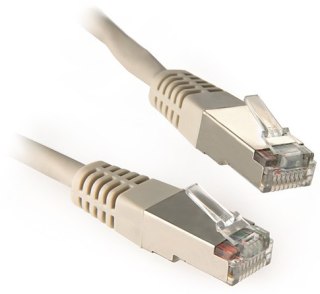 PATCHCORD KAT6 FTP 0,5M SZARY