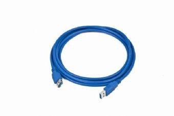 Przedłużacz USB 3.0 typu AM-AF 3m niebieski Przedłużacz USB 3.0 typu AM-AF 3m niebieski