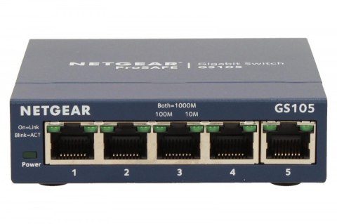 Switch Unmanaged Plus 5xGE - GS105GE Switch Unmanaged Plus 5xGE - GS105GE