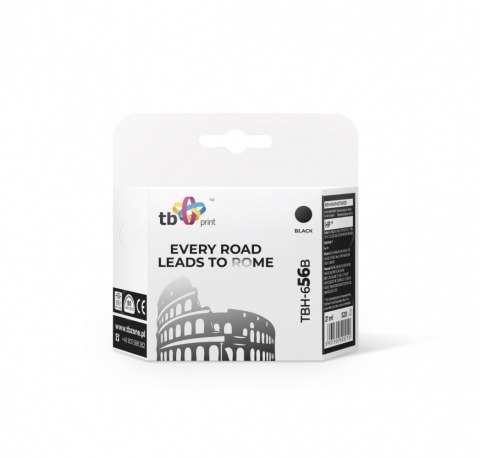 Tusz do HP Nr 56 - C6656A TBH-656B BK ref. Tusz do HP Nr 56 - C6656A TBH-656B BK ref.