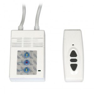 Ekran elektryczny 16:9 150 322x187 biały z pilotem Ekran elektryczny 16:9 150 322x187 biały z pilotem
