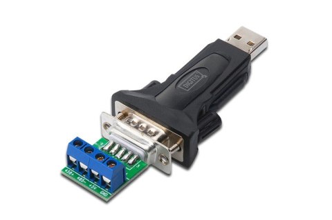 Konwerter/Adapter USB 2.0 do RS485 (DB9) z kablem USB A M/Ż dł. 80cm Konwerter/Adapter USB 2.0 do RS485 (DB9) z kablem USB A M/Ż dł. 80cm