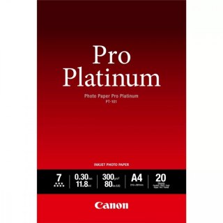 Papier Canon PT-101 Pro Platinum Photo Paper A4 20 arkuszy 2768B016