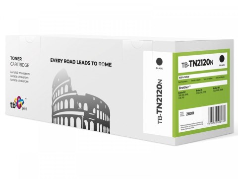 Toner do Brother TN2120 TB-TN2120N BK 100% nowy Toner do Brother TN2120 TB-TN2120N BK 100% nowy